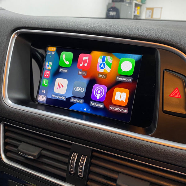 Apple Carplay para Audi A1, A4, A5, Q3, Q5, Q7, A6, A7 y A8