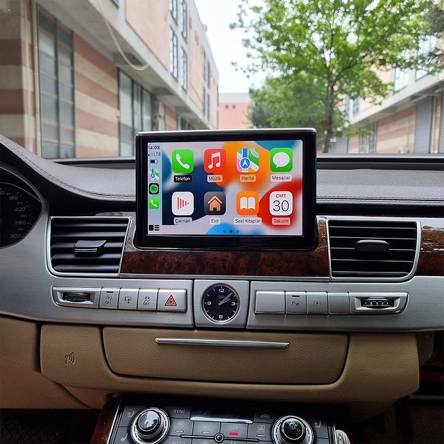 Apple Carplay para Audi A1, A4, A5, Q3, Q5, Q7, A6, A7 y A8