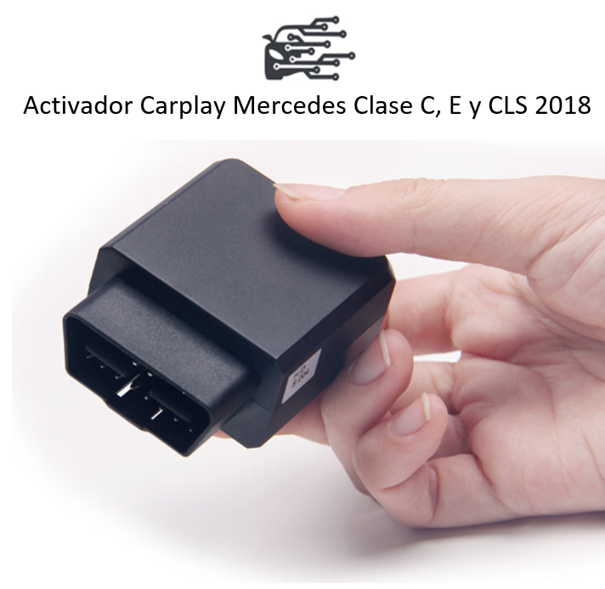 Activación de Apple Carplay en los Mercedes clase C, E y CLS de 2018