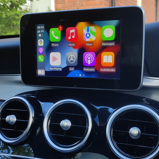 Apple Carplay para el sistema NTG 5+ de Mercedes Clase C W205 y GLC